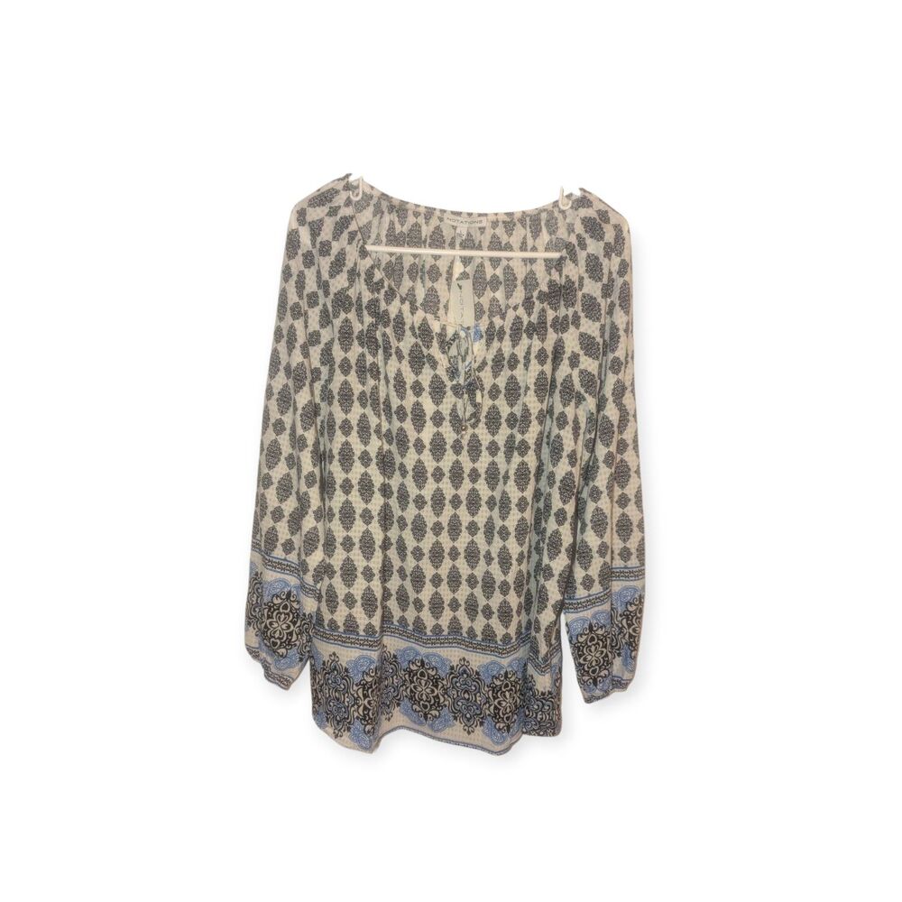 Notations Tunic Blouse
